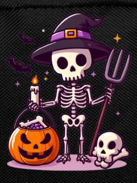 squelette halloween