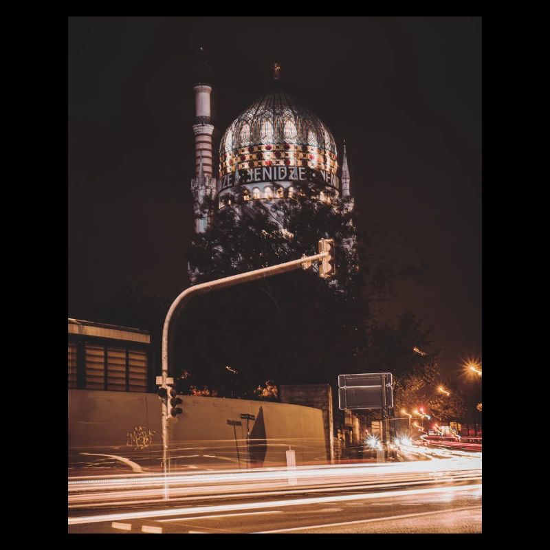 Jenidze Dresden Long exposure time