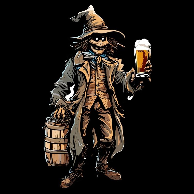 Vogelscheuche / Erntehelfer / Maisfeld / Feld