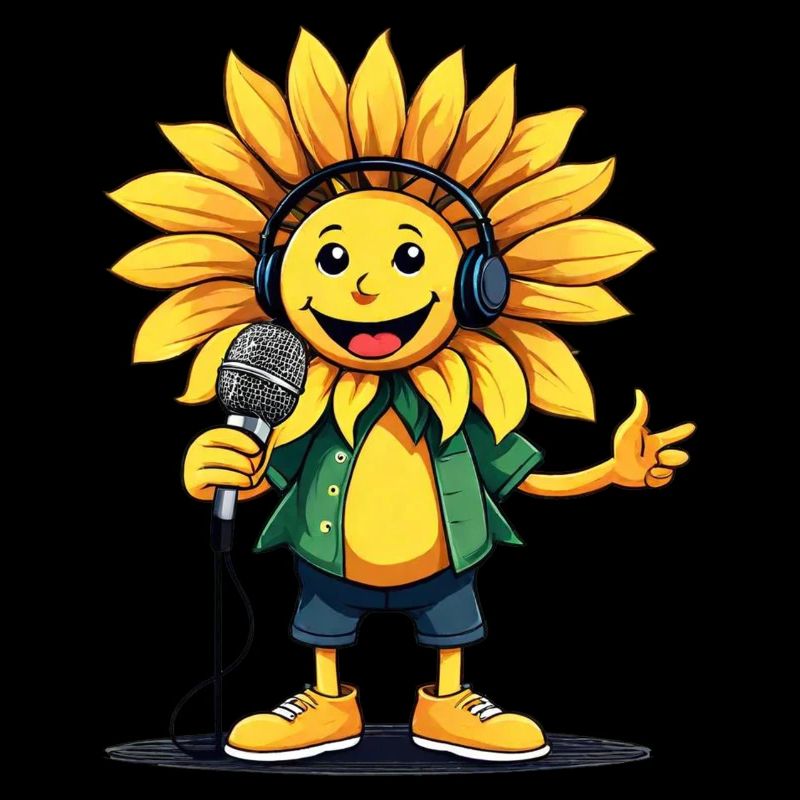 Singing Sunflower Spring Joy