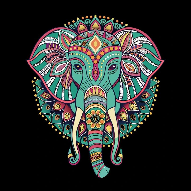 Éléphant - Conçu avec art