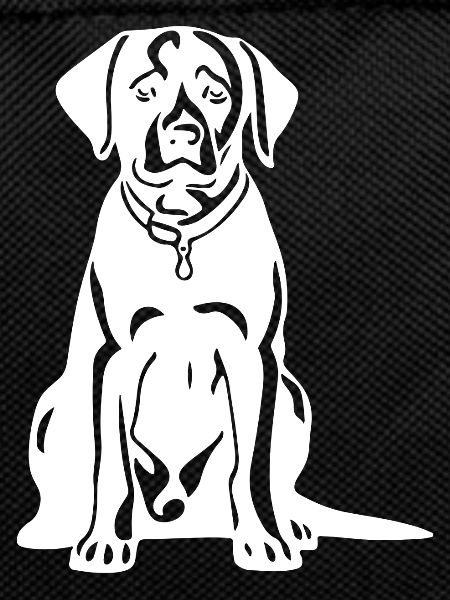 Labrador Dog Silhouette