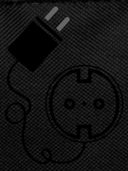Steckdose Icon Strom