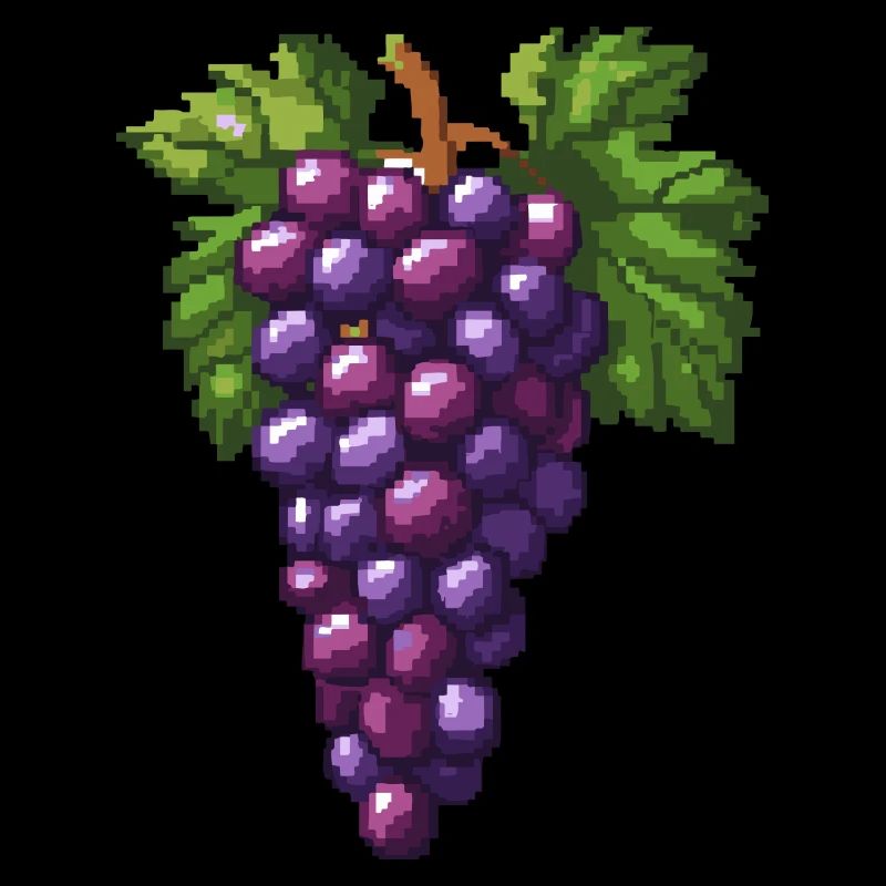 Weintrauben Pixel
