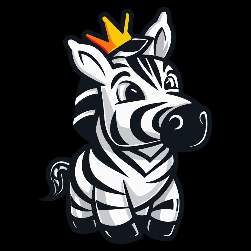Zebra Comic Krone