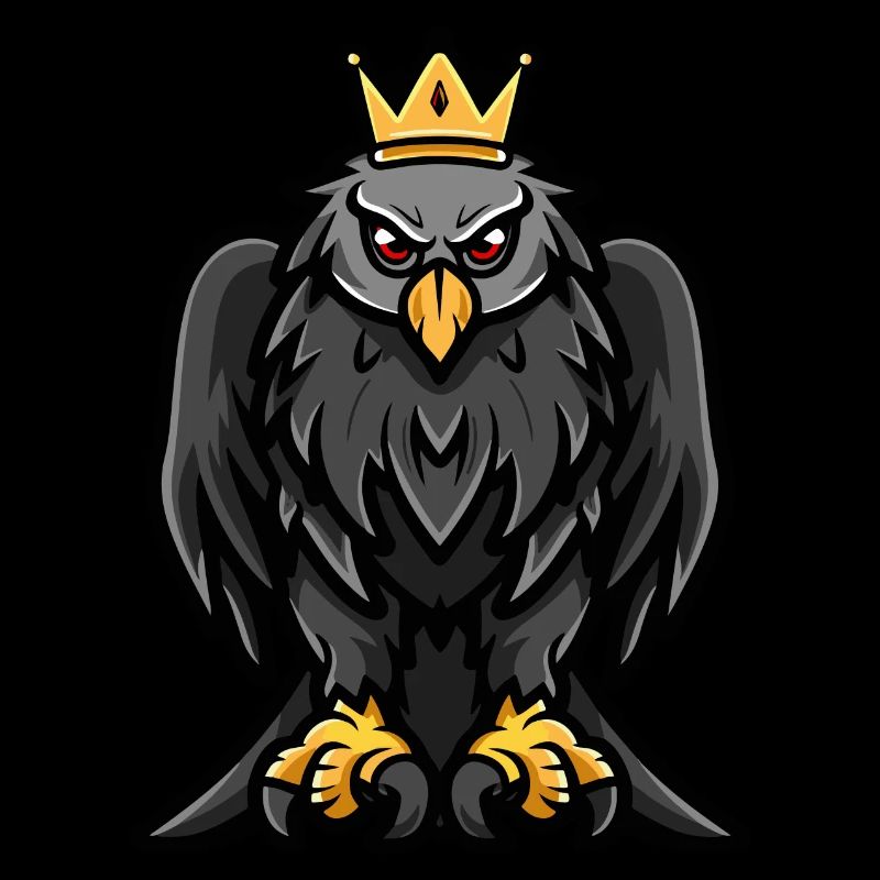 Harpyie Vogel Comic Krone