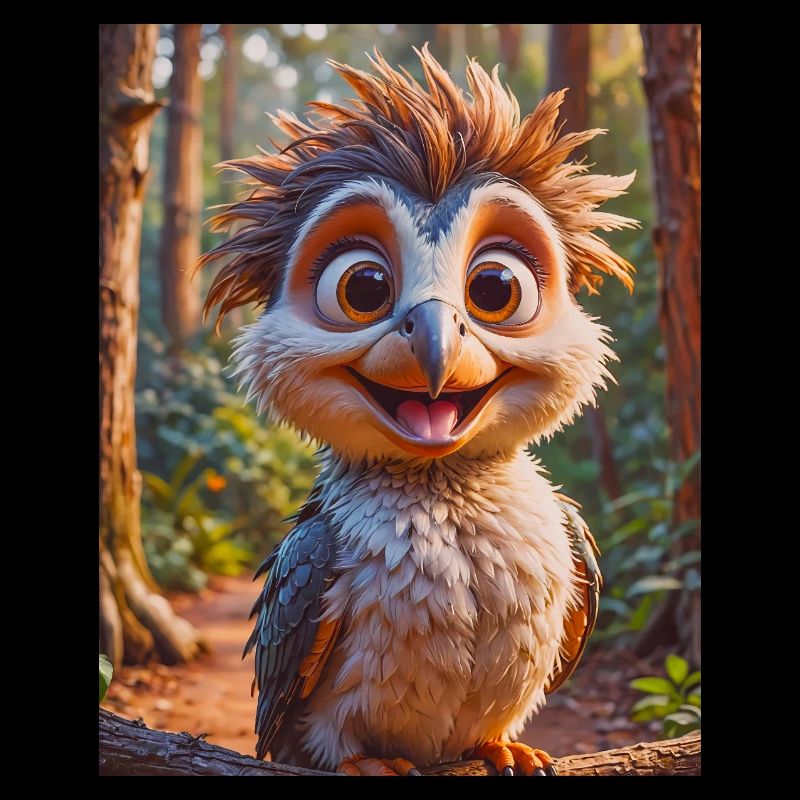 super süßes australisches Tier Down Under Kookaburra