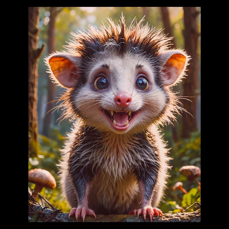 animal australien super mignon Down Under - opossum