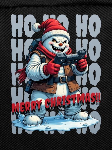 Evil Snowman Playing Christmas