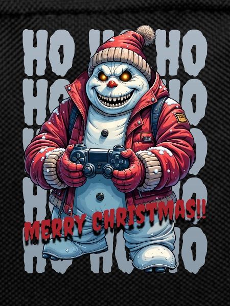 Evil Snowman Playing Christmas