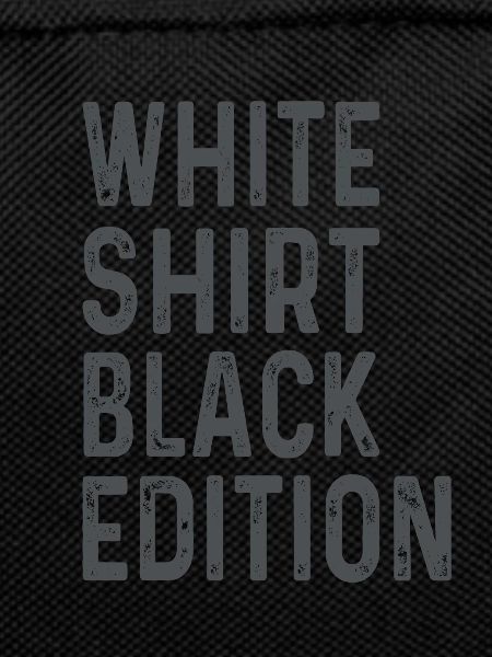 White T-Shirt Black Edition