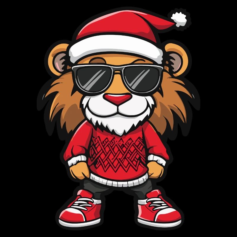 Lion Noël Noël laid