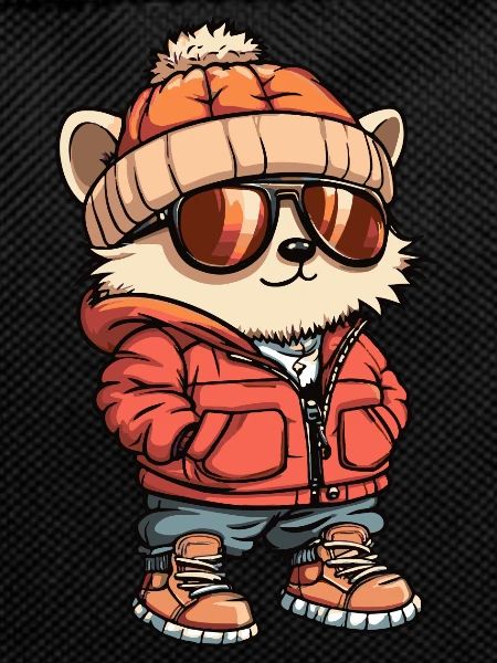 Hedgehog Winter Comic