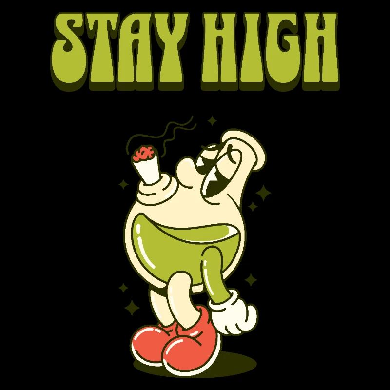 Stay High – Fun Bottle Design