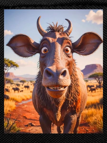 super cute african animals– Wildebeest