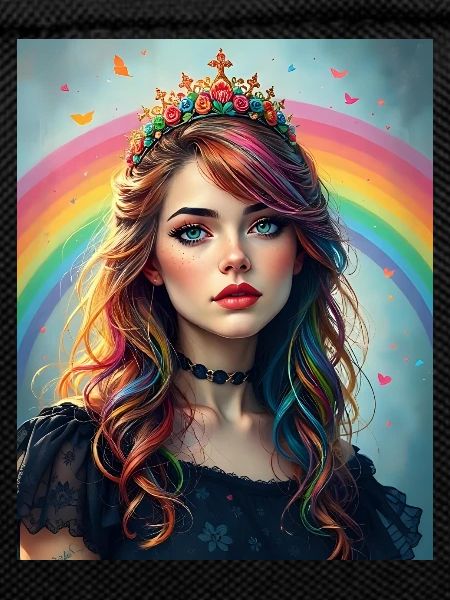 Rainbow Punk Princess