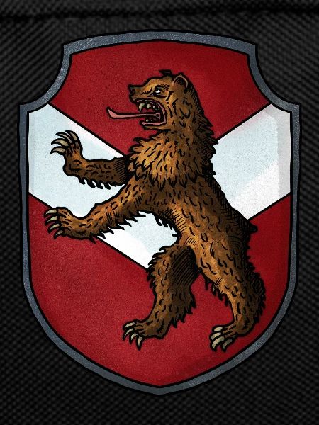 Coat of arms bear