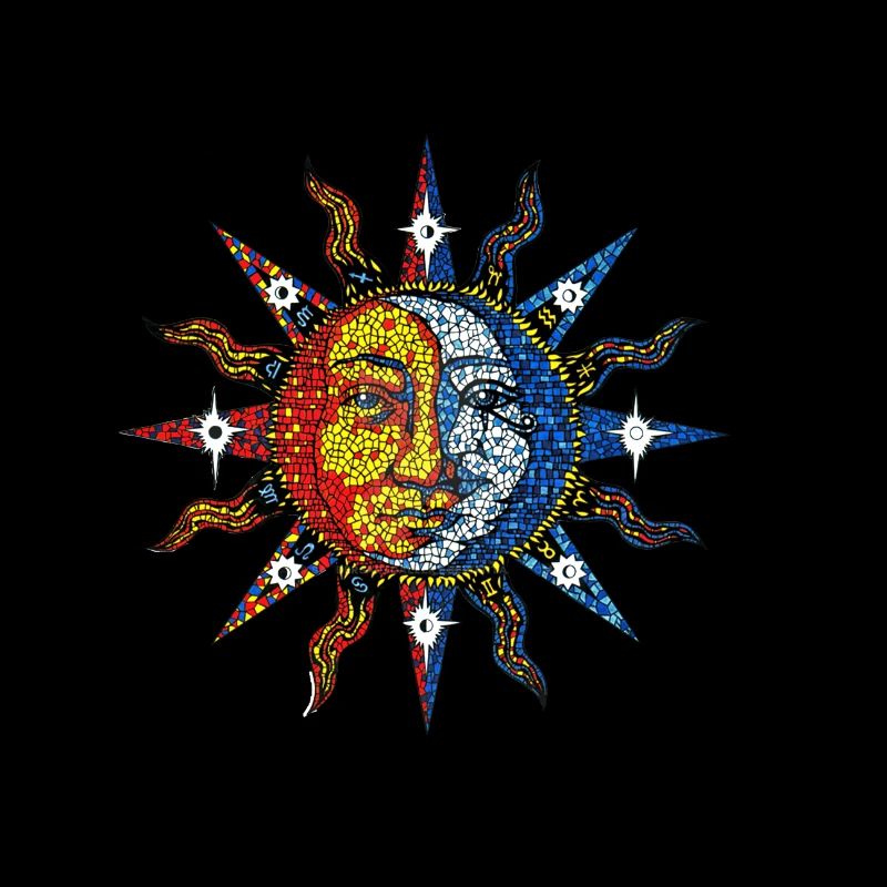 Mosaic sun