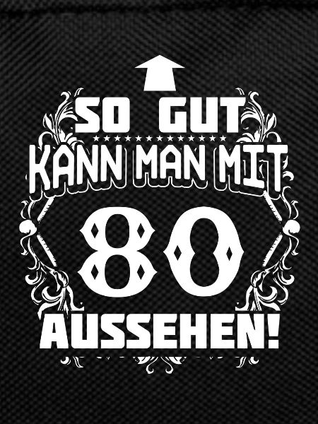 80 - birthday - good looks - DE