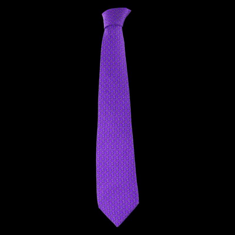 Purple tie