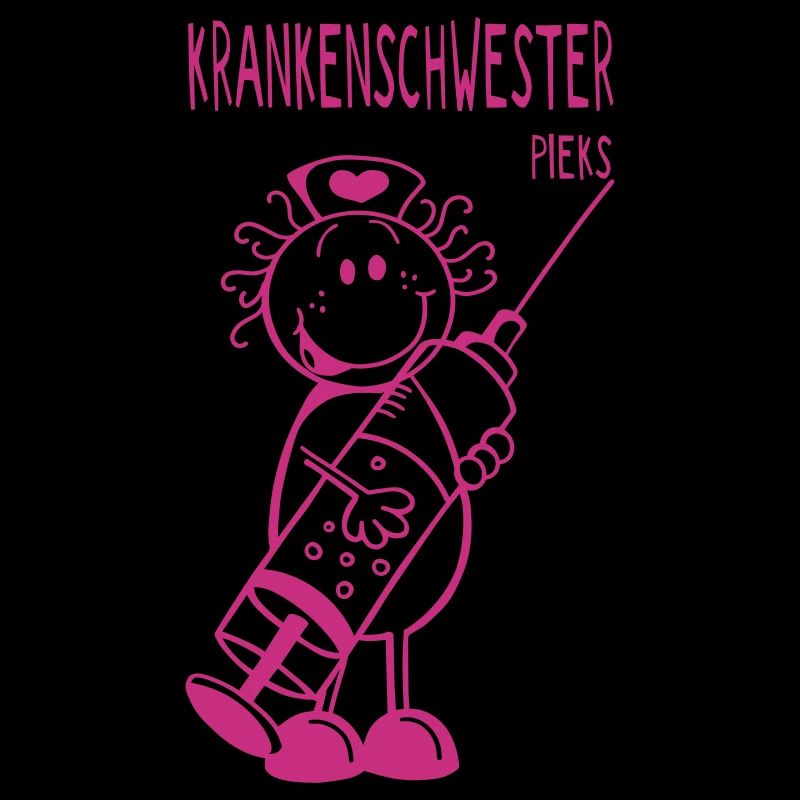 Krankenschwester mit Spritze - Geschenk
