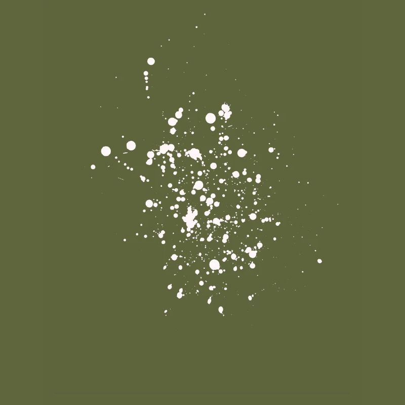 Écouvillon de modèle de peinture idée cadeau éclaboussure blob