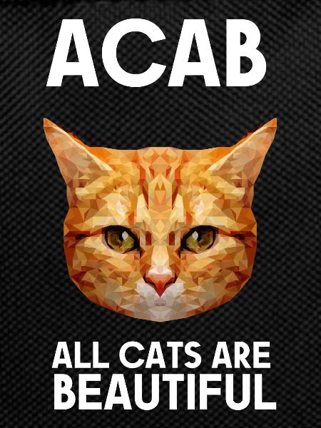 ACAB all cats are beautiful