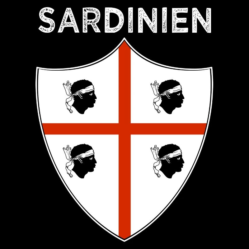 Sardinia Flag Sardinia retro