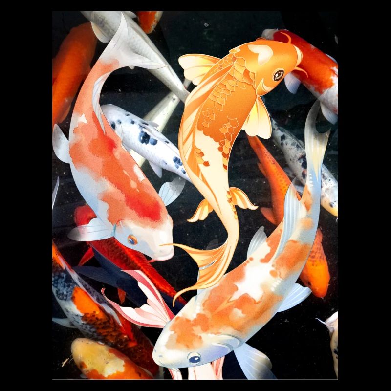 Koi-Karpfen