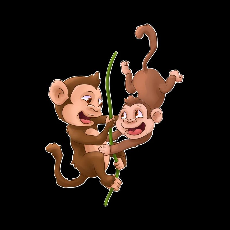 Monkey Family Hug