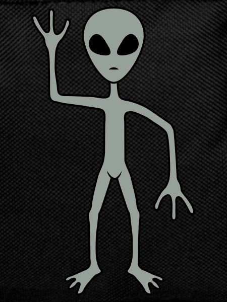Science Fiction Alien beckons