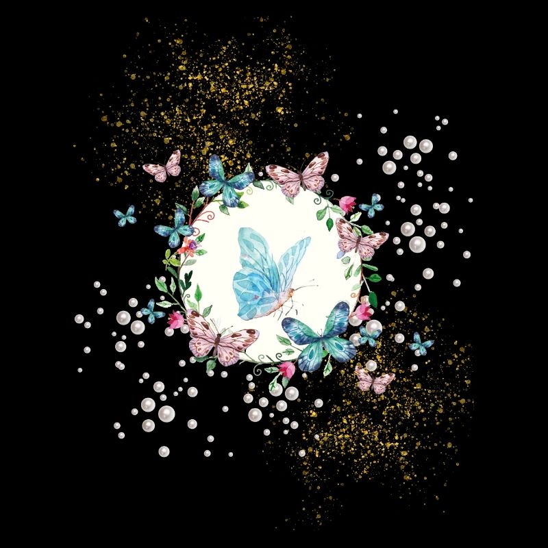 Glitter and butterflies