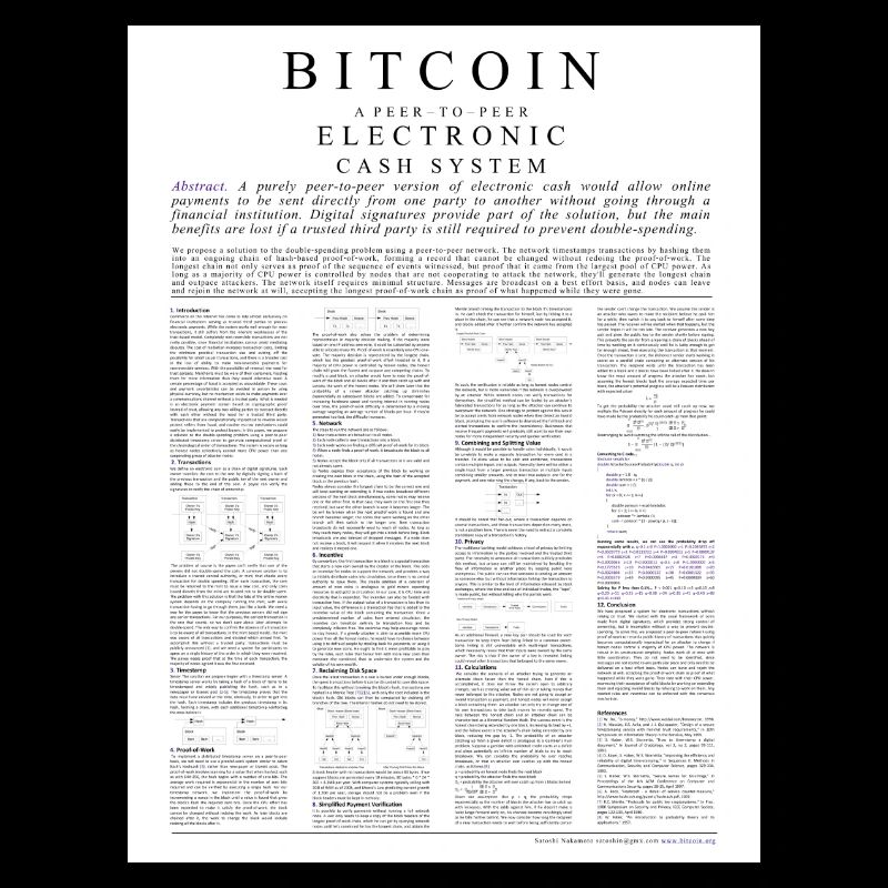 bitcoin whitepaper 1.0
