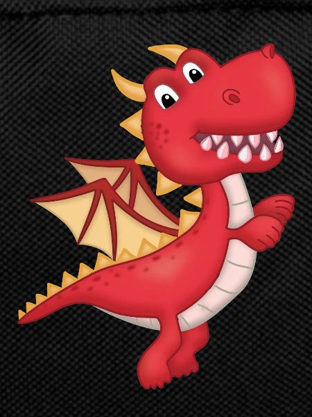 Clever little red dragon