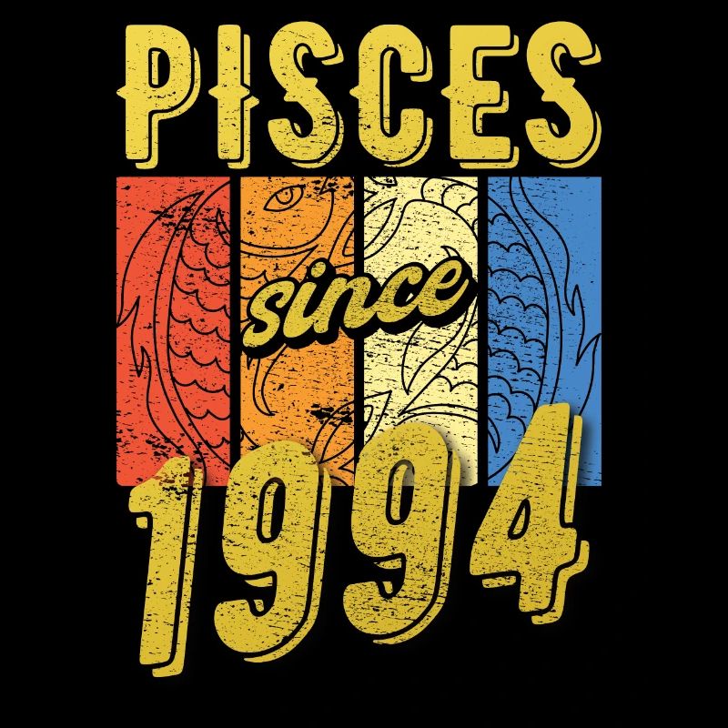 Fische 1994 Geburtstag Sternzeichen Geschenk