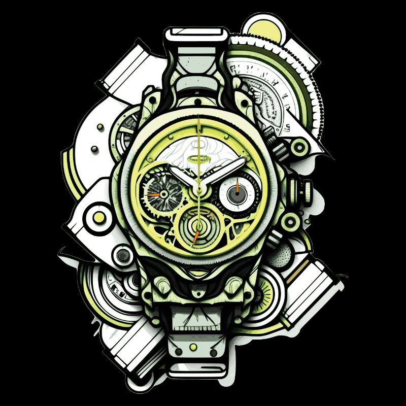 Uhr als Automatic oder Handaufzug für Vintage Fans