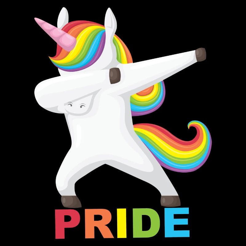 PRIDE MONTH - dabbing unicorn