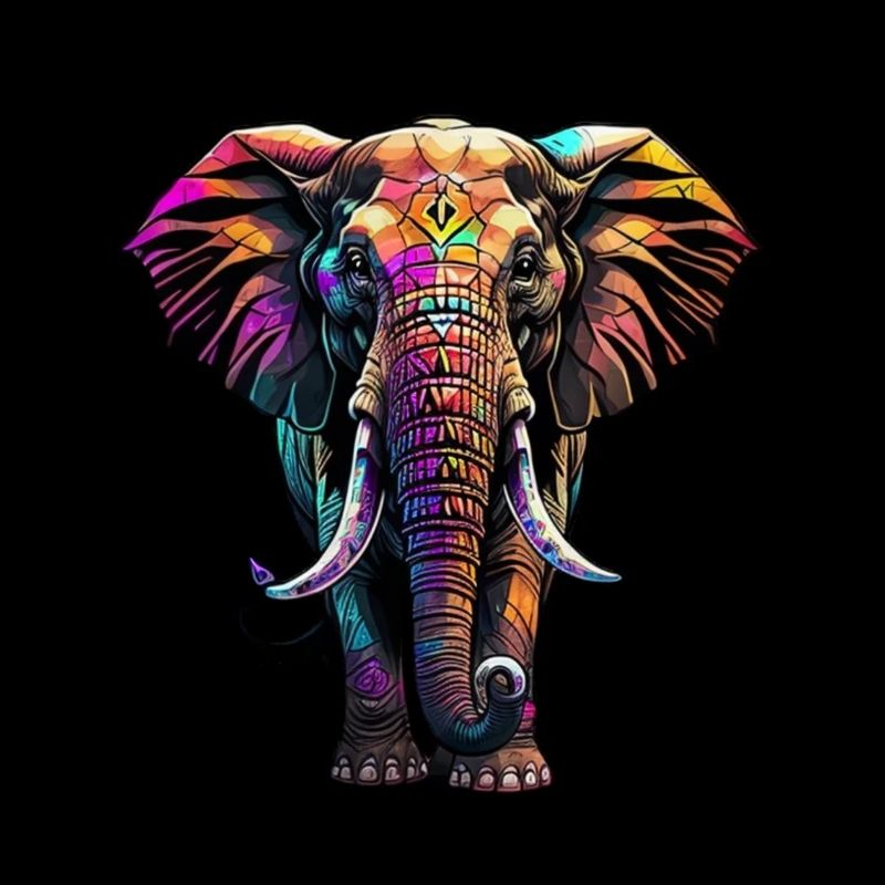 Graffiti éléphant