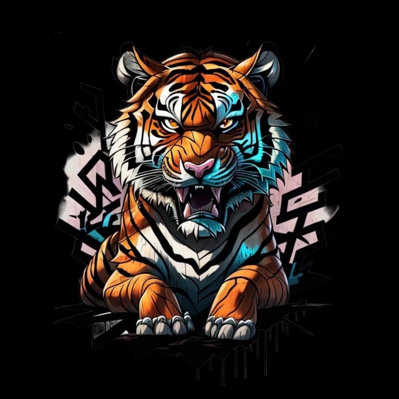Graffiti Tiger