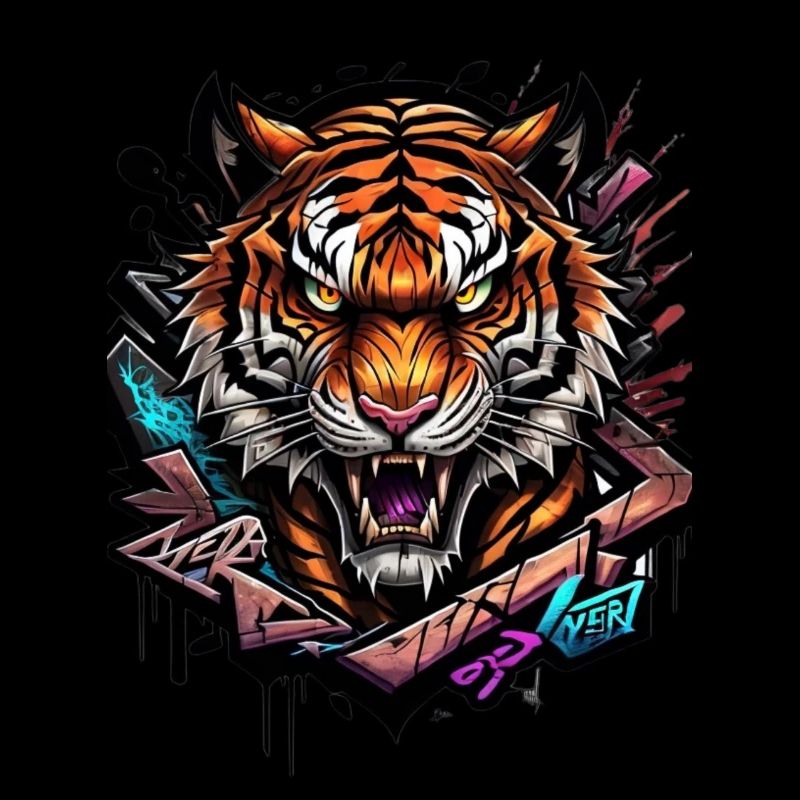 Graffiti Tiger