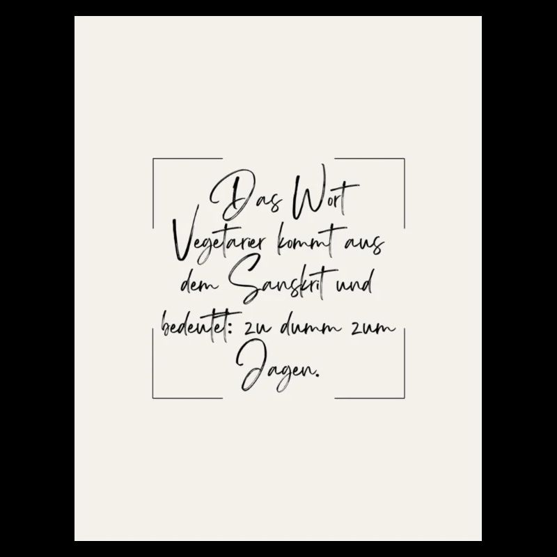 Der Vegetarier