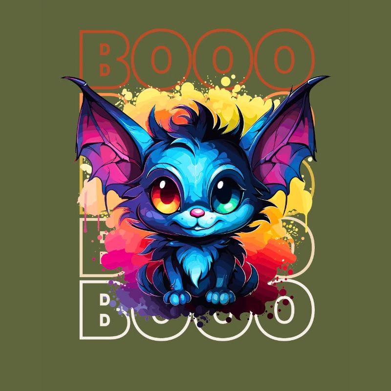 Chibi Swoop & Booo! Nighttime Flutter Tee!