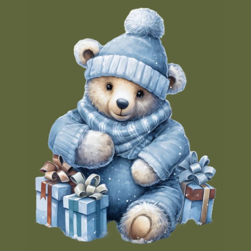 Blue Teddy 4