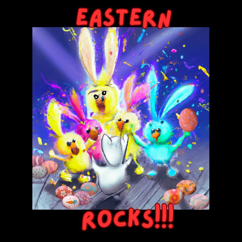 Easter rocks