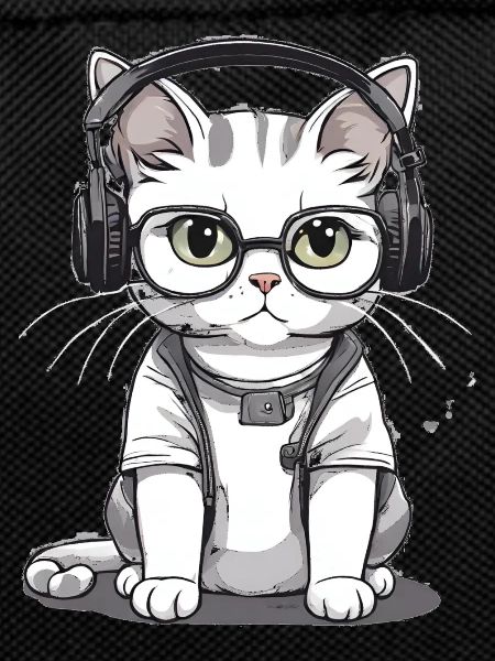 Cat with Glasses