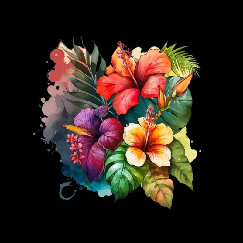 Fleurs tropicales