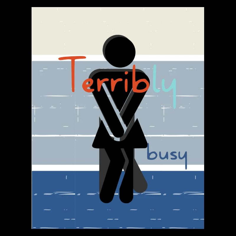 Monstrously terribly busy.