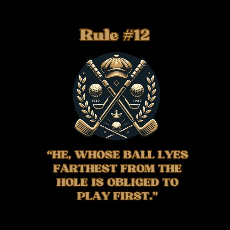 Golf Rules #12