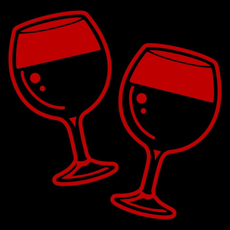 Wein Symbol Glas