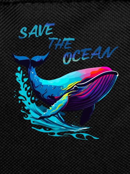 Save the Ocean. Whale